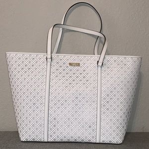 AUTHENTIC*KATE SPADE DALLY WHITE HANDBAG*RARE*